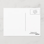 濃い妖精の紫色の翼はがき ポストカード (裏面)