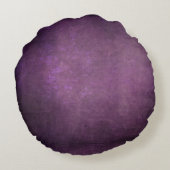 濃い影のグランジ背景 – ピンク ラウンドクッション (裏面)