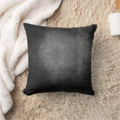 濃い影グランジの背景 – 濃い灰色 クッション (ブランケット)