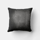 濃い影グランジの背景 – 濃い灰色 クッション (裏面)