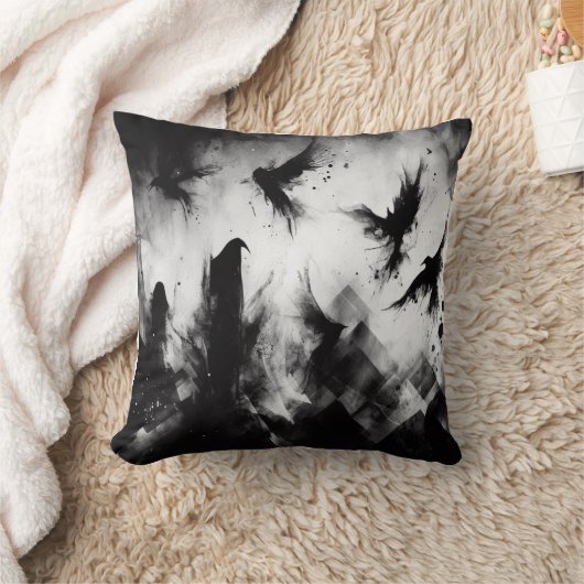 濃い影 クッション (ブランケット)