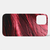 濃い抽象芸術の赤い羽 Case-Mate iPhoneケース (裏面 (横))