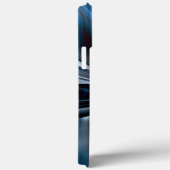 濃い曲線のポリッシュ重なったツイスト線 Case-Mate iPhoneケース (裏面 / 右)