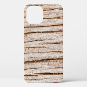 濃い木目のテクスチャ。抽象芸術背景ビンタグパスト iPhone 12ケース