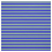 濃い海の緑と青の裏地模様 ファブリック (見本)