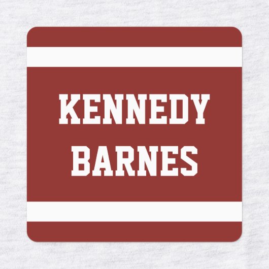 濃い深い色の多様性新学期名 ラベル (デザイン1)