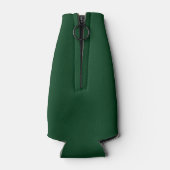 濃い無地の緑 ボトルクーラー (裏面)