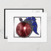 濃い無限大はがき ポストカード (正面/裏面)