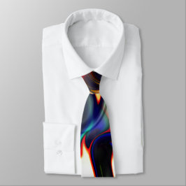 濃い煙または着色されたtで螺旋状に空洞 ネクタイ