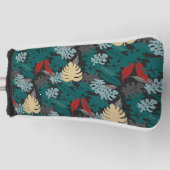 濃い熱帯 ゴルフヘッドカバー (正面)