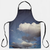 濃い白い雲 エプロン (正面)