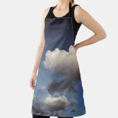 濃い白い雲 エプロン (インサイチュ)