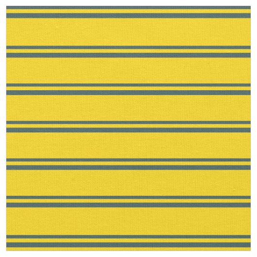 濃い石板グレーと黄色の色の線パターン ファブリック (クローズアップ)