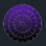 濃い紫から黒のダーツボード ダーツボード<br><div class="desc">深いクール紫から黒への非常にグラデーション。お客様の楽しみのために米国ワシントン州で設計。自感謝してい然のアーティストを応援!</div>