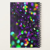 濃い紫きらめく プランナー手帳 (裏面)