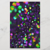 濃い紫きらめく 便箋 (裏面)