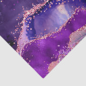 濃い紫とピンクのグリッター続編アゲート 薄葉紙 (詳細)