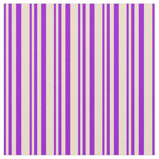 濃い紫と接線のストライプパターン ファブリック (クローズアップ)