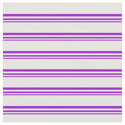 濃い紫と白の裏地パターン ファブリック (クローズアップ)