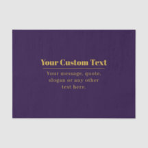 濃い紫と金ゴールドの会社名または挨拶