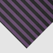 濃い紫と黒のストライプ 薄葉紙 (詳細)