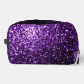 濃い紫のフェイクグリッター ドップキット (正面)
