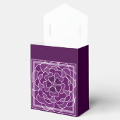 濃い紫の抽象芸術 フェイバーボックス (オープン)