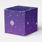 濃い紫の星空 フェイバーボックス (正面サイド)