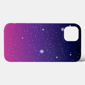 濃い紫の星空 Case-Mate iPhoneケース (裏面 (横))