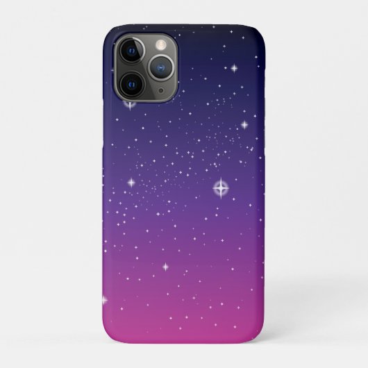 濃い紫の星空 Case-Mate iPhoneケース (裏)