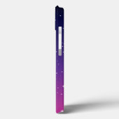 濃い紫の星空 Case-Mate iPhoneケース (裏面 / 左)