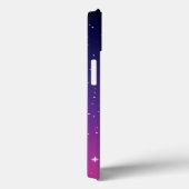 濃い紫の星空 Case-Mate iPhoneケース (裏面 / 右)