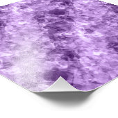 濃い紫色のクチクチしたテクスチャ フォトプリント (角)