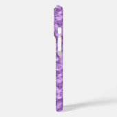 濃い紫色のクチクチしたテクスチャ Case-Mate iPhoneケース (裏面 / 左)