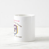 濃い紫色のマグカップの終身会員 コーヒーマグカップ (中央)