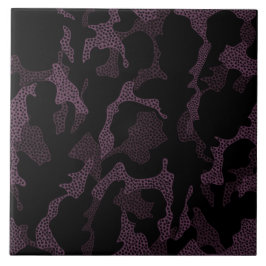 濃い紫色の斑点 タイル