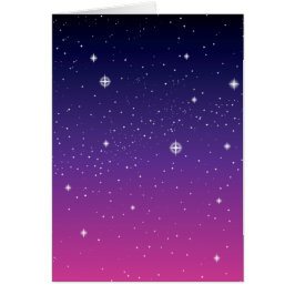 濃い紫色の星空