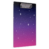 濃い紫色の星空 クリップボード (右)