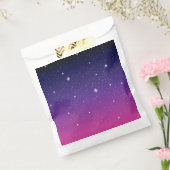 濃い紫色の星空 フェイバーバッグ (封をした状態)