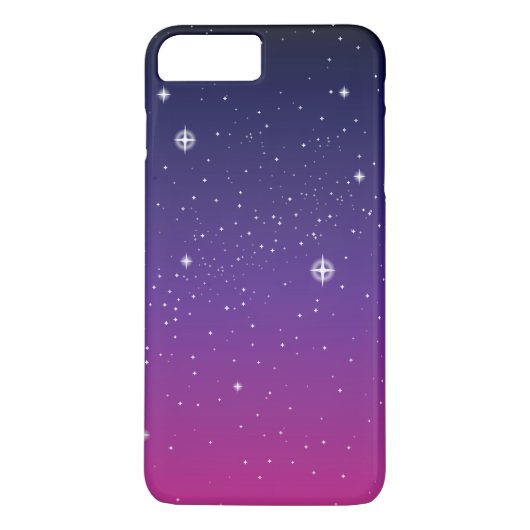 濃い紫色の星空 Case-Mate iPhoneケース (裏面)