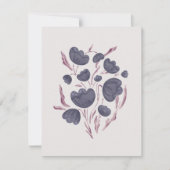 濃い紫色の花の美学 (正面)