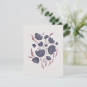 濃い紫色の花の美学 (スタンド正面)