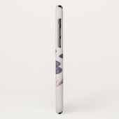 濃い紫色の花の美学 Case-Mate iPhoneケース (裏面/左)