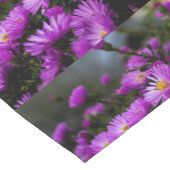 濃い紫色の花壇ランナー ショートテーブルランナー (コーナー)