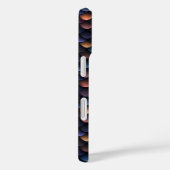 濃い紫(小はかりで測) Case-Mate iPhoneケース (裏面 / 右)