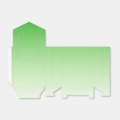 濃い緑から薄い緑へのグラデーション優先ボックス フェイバーボックス (折り畳みなし)