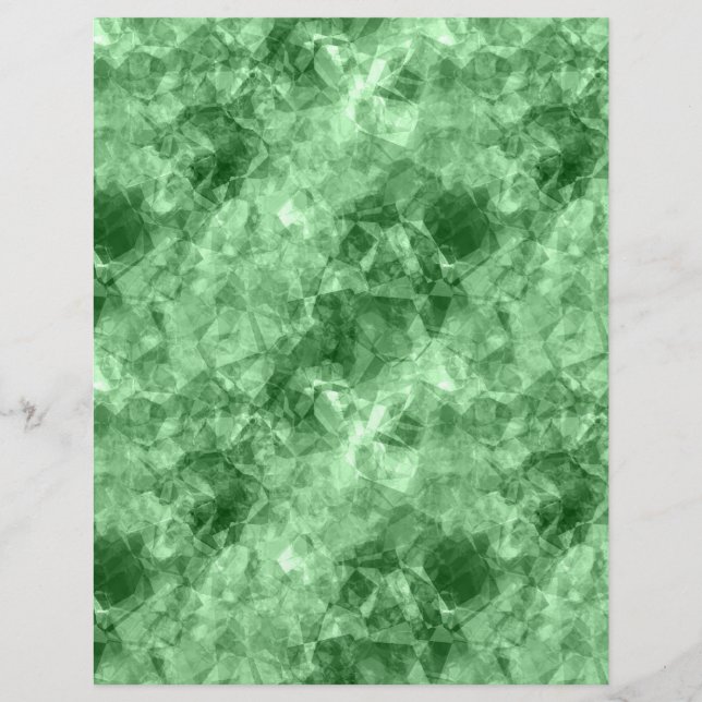 濃い緑でくしゃくしゃになったテクスチャ (正面)