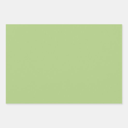 濃い緑と薄い緑の市松模様に ラッピングペーパーシート (正面2)