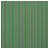 濃い緑と薄暗い灰色の線 ファブリック (見本)