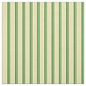 濃い緑と黄褐色の裏地パターン ファブリック (見本)